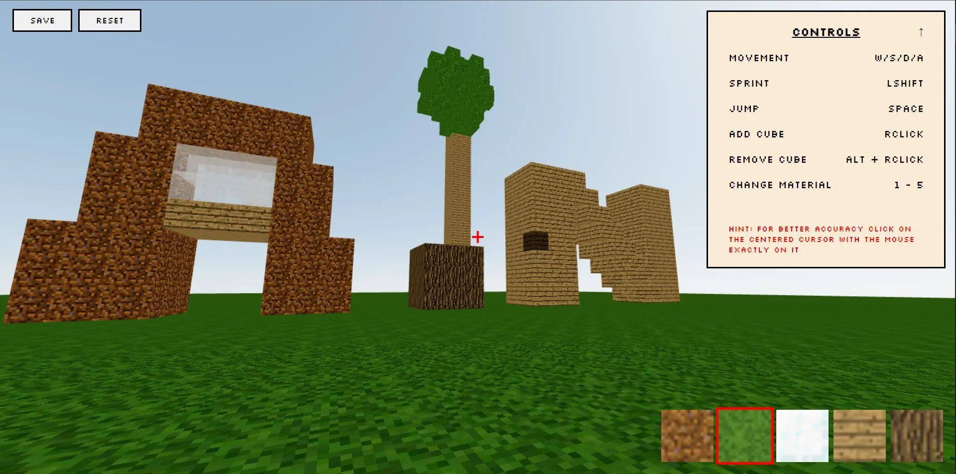 An image of the Minecraft ๐งฑโ๏ธ project.